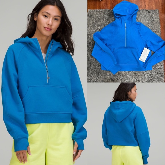 lululemon athletica Tops Last One Lululemon Scuba Oversized Half